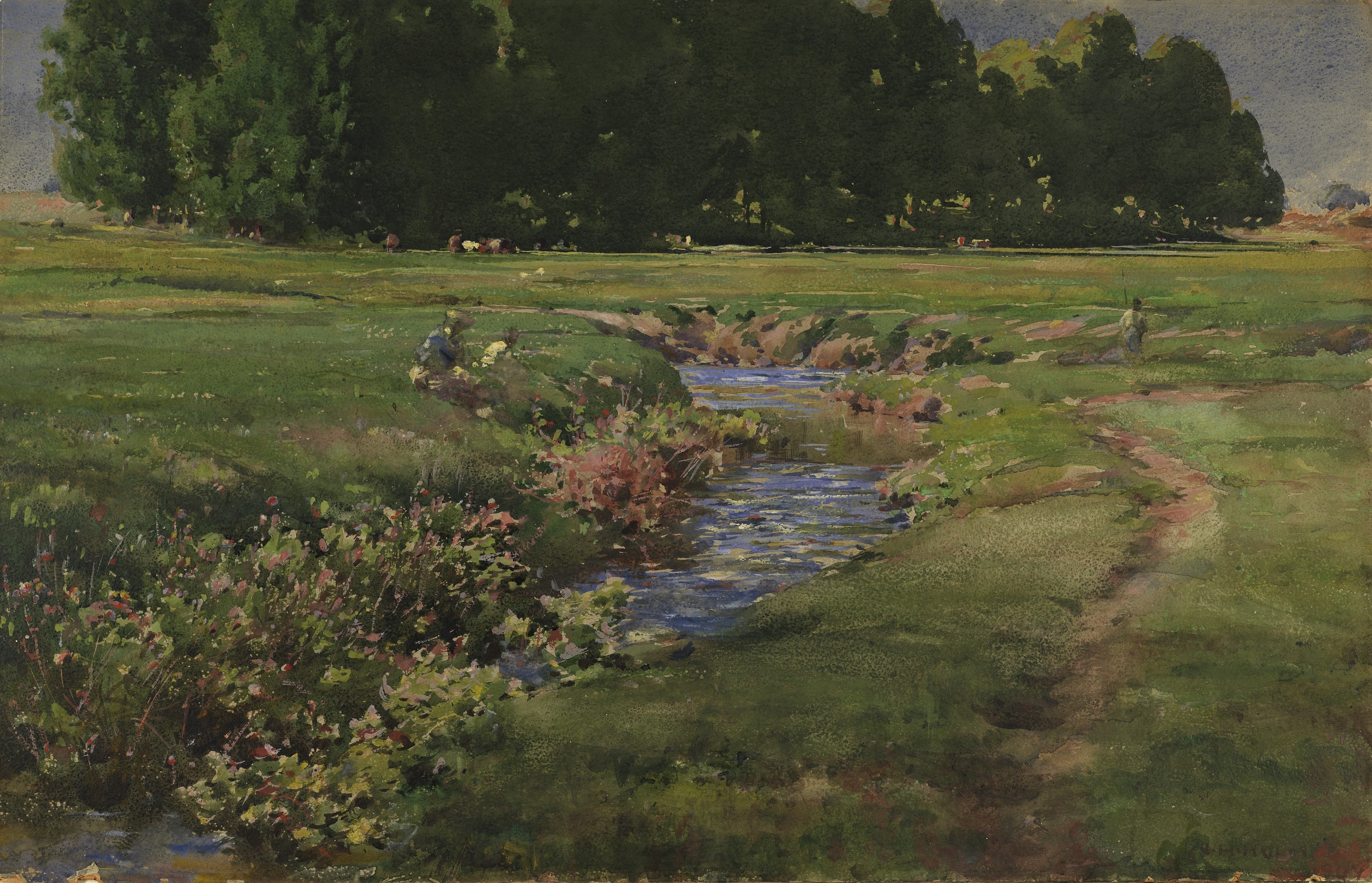 William Henry Holmes, The Babbling Brook