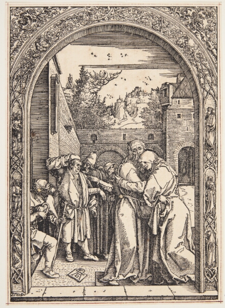 Albrecht Dürer, Joakim og Anna mødes ved Den Gyldne Port
