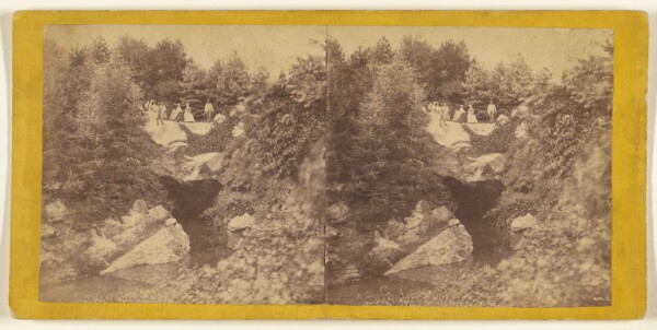 Edward and Henry T. Anthony & Co., Central Park, New York. The Cave.