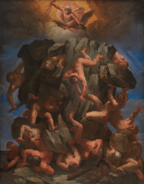 Guido Reni, Giganternes fald