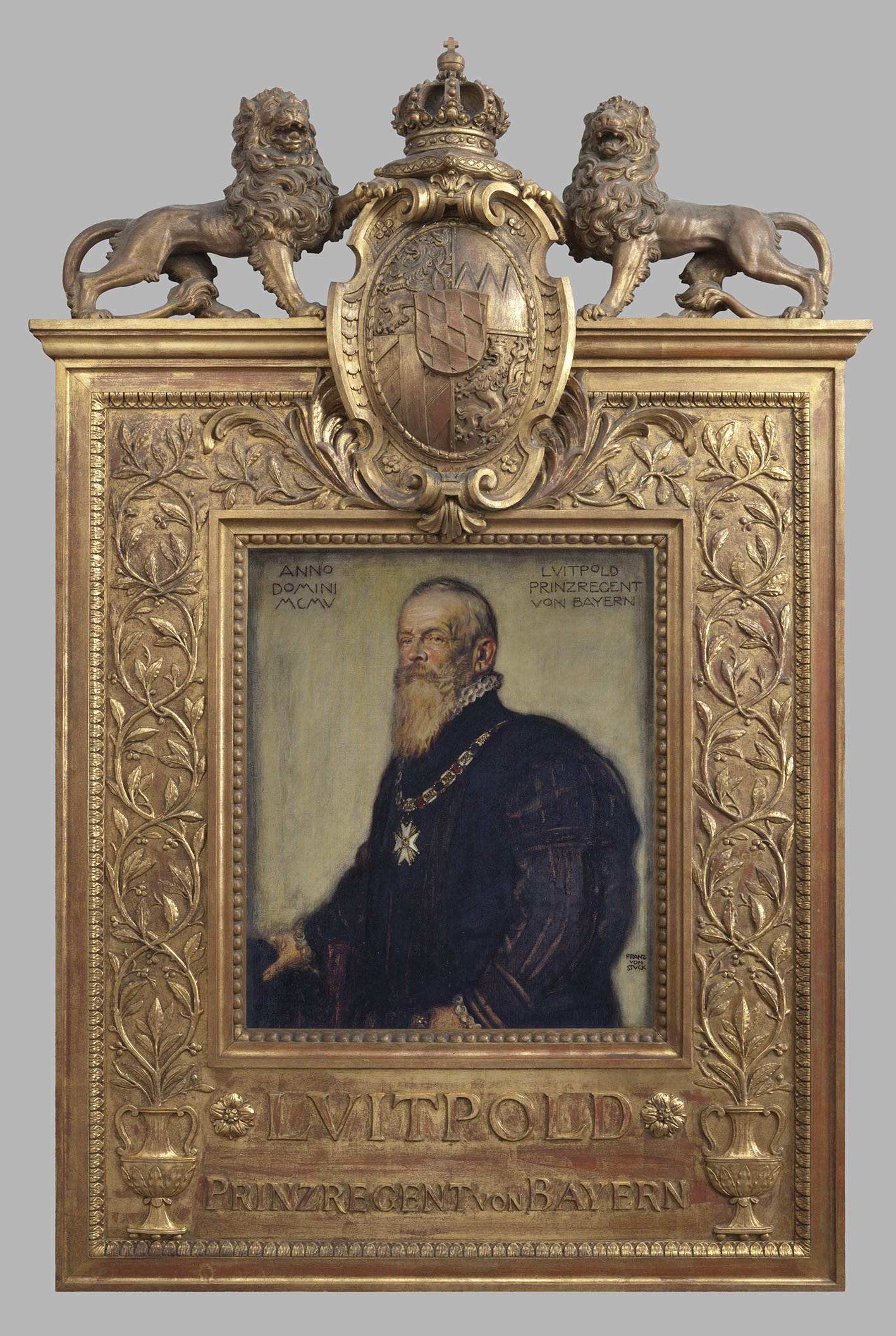 Franz von Stuck, Prinzregent Luitpold von Bayern (1821-1912) in Stil der Renaissance