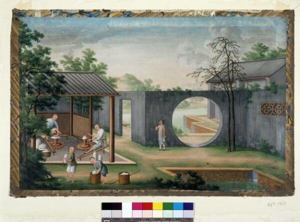 Unknown, Shaping Outsides and Footrims of Bowls