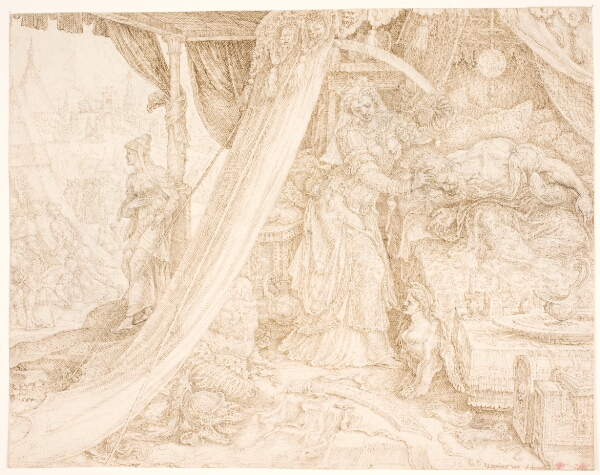 Maarten van Heemskerck, Judit skiller hovedet fra Holofernes' krop