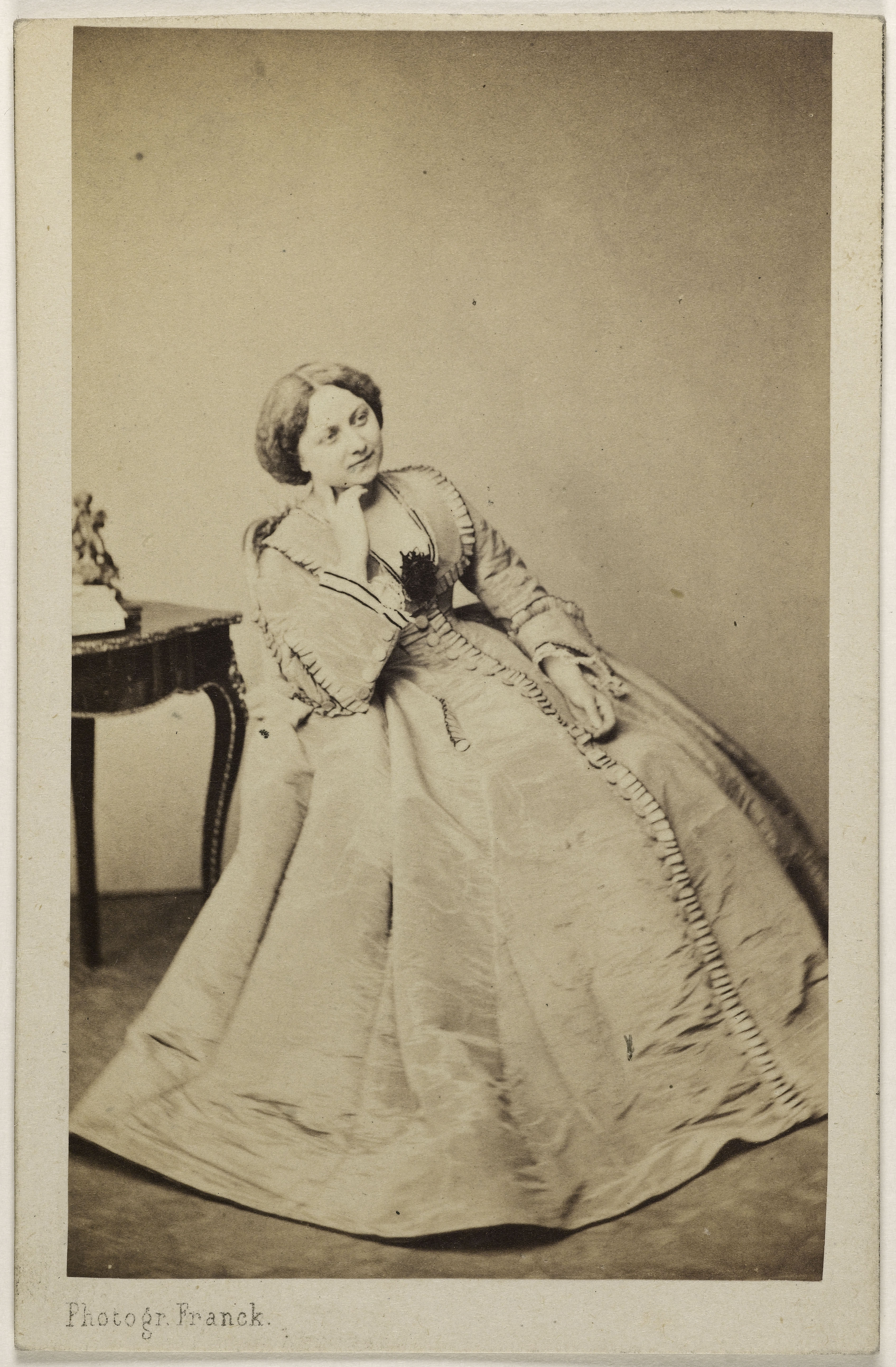 Franck, Portrait de Bérangère, Adèle Bunau, (1835-1918), (actrice), dite