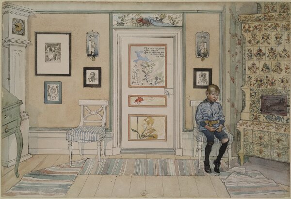 Carl Larsson, Skamvrån. Ur Ett hem (26 akvareller)