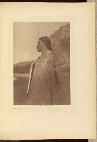 Edward S. Curtis, A Woman of Nootka