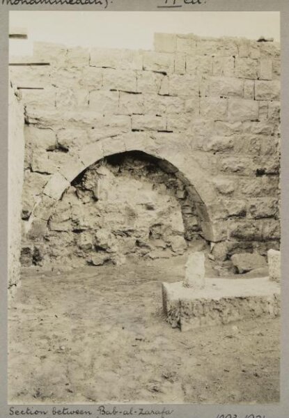 K.A.C. Creswell, Lower part of the Great Aqueduct to northeast before the bend, Cairo