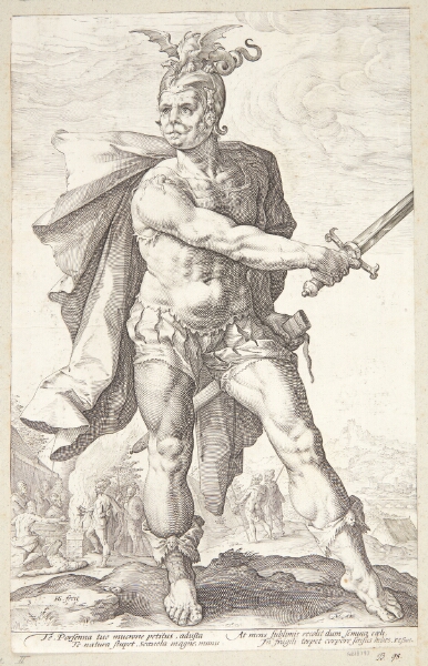 Hendrick Goltzius, Mucius Scaevola