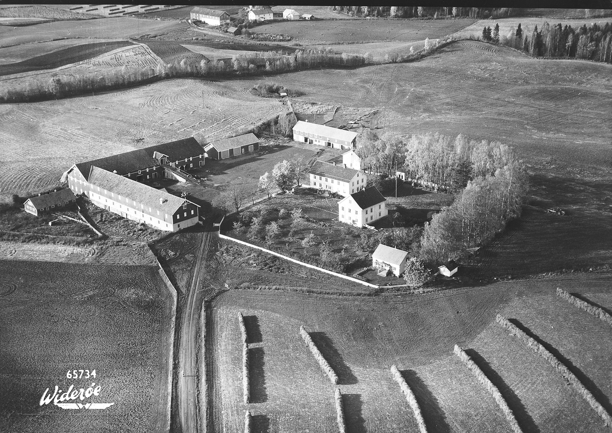 Widerøes Flyveselskap A/S, FLYFOTO HAFSAL POSTKORT NEGATIV