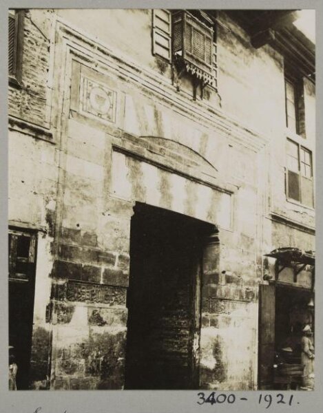K.A.C. Creswell, Entrance of the wikala of Mamluk Amir Qawsun, Cairo