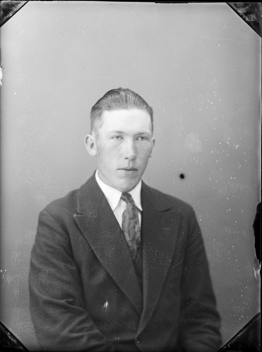 Skötsner-Edhlund, Ateljéporträtt - man, Östhammar, Uppland