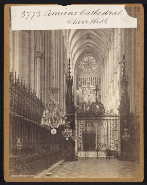 Francis Frith, Amiens Cathedral Choir West