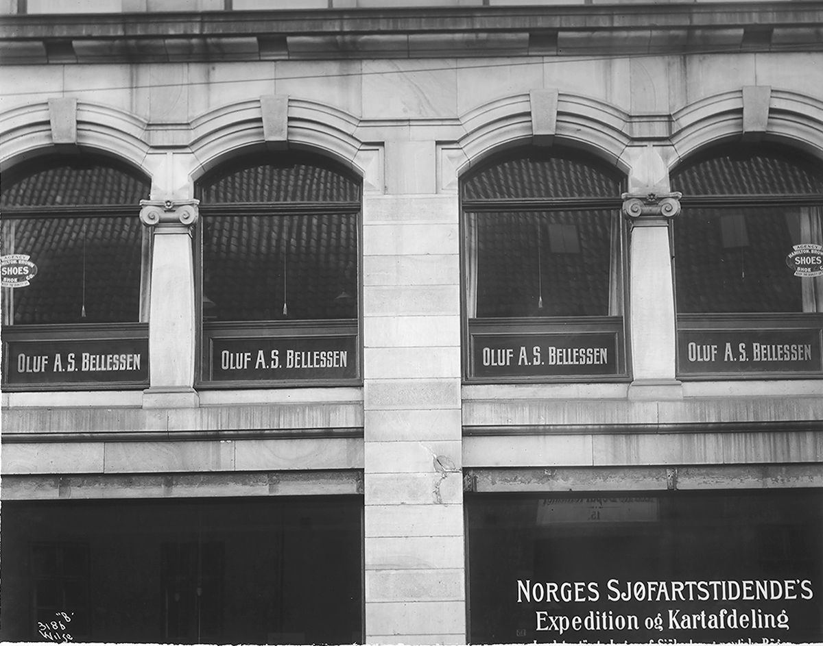 Anders Beer Wilse, Prot: Bellessen Kontor Facade