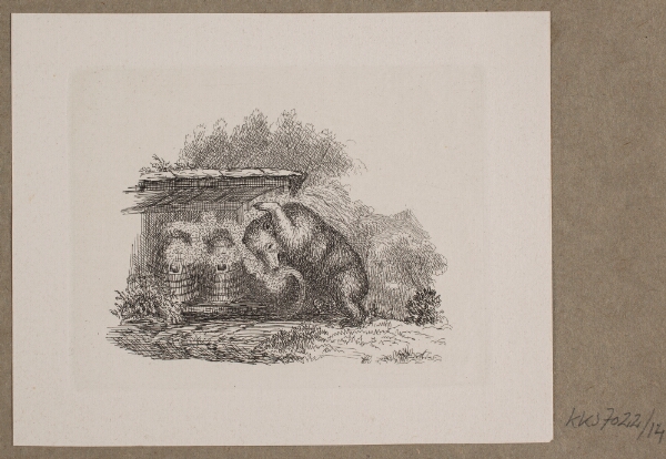 Vilhelm Kyhn, Illustration til O. Specter, "Fabler for Børn"