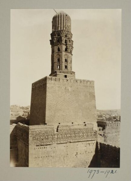 K.A.C. Creswell, Minaret of the mosque of al-Hakim, Cairo