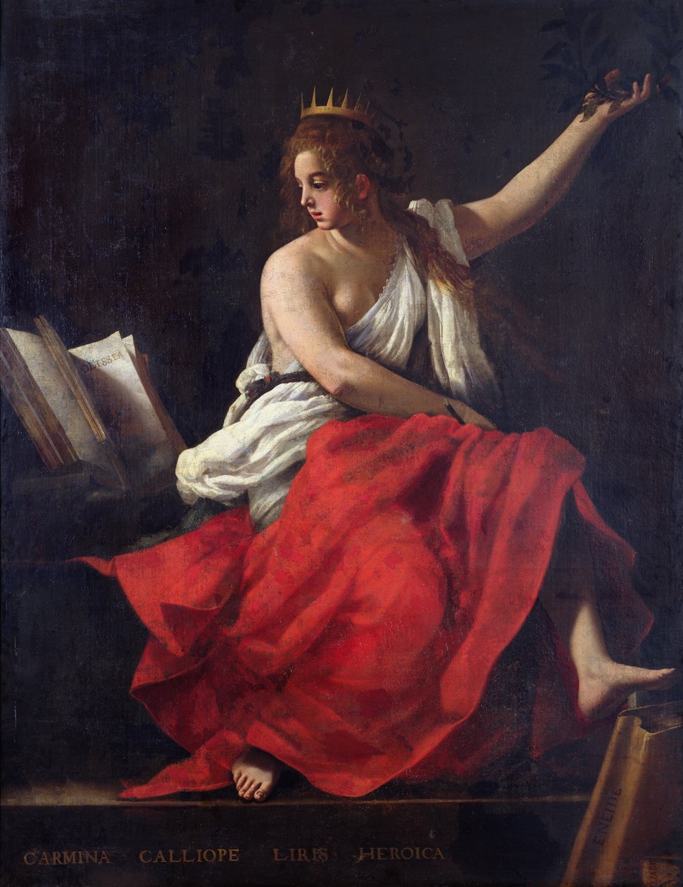 Giovanni Baglione, Calliope, Muse of Epic Poetry"