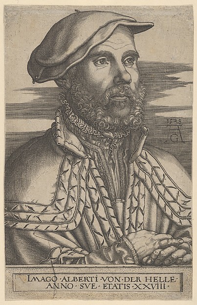 Heinrich Aldegrever, Albert van der Helle