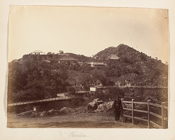 Unknown, [View of Simla]