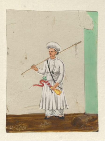 Unknown, One of seventeen paintings of occupations, especially domestic servants.