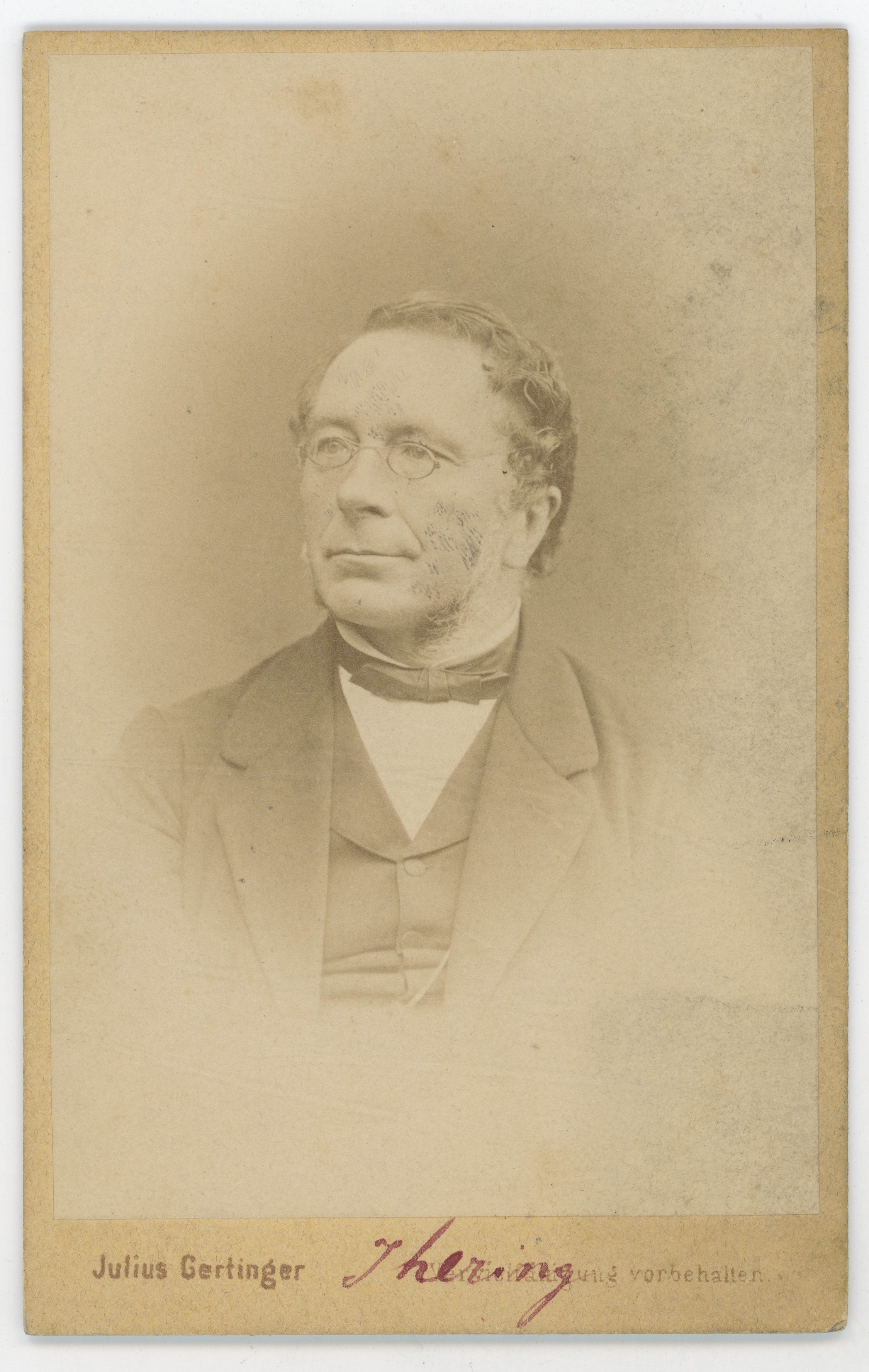 Julius Gertinger, Profesor Ihering