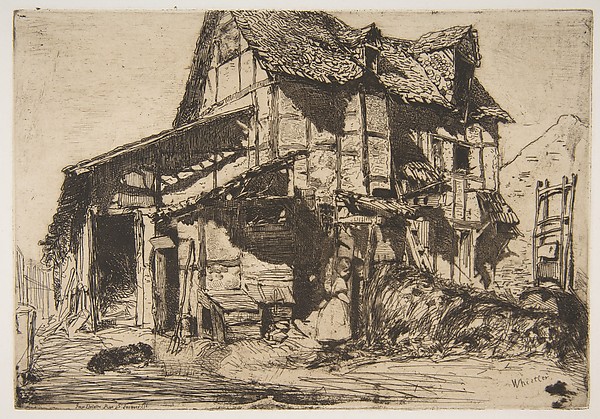 James McNeill Whistler, The Unsafe Tenement (The Old Farm)