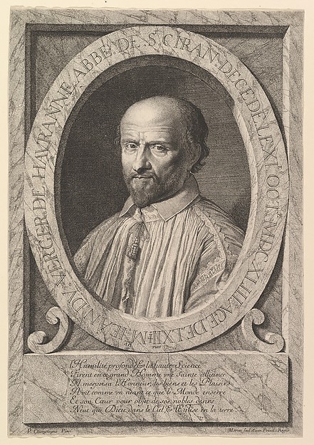 Jean Morin, Jean Duvergier de Hauranne, abbe de Saint-Cyran