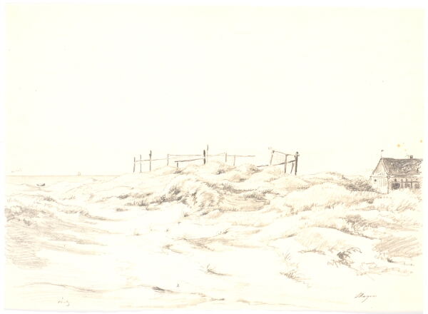 Martinus Rørbye, Klitlandskab, Skagen