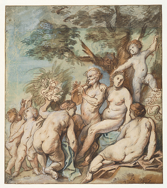 Jacob Jordaens, Allegory of Fertility (Recto)