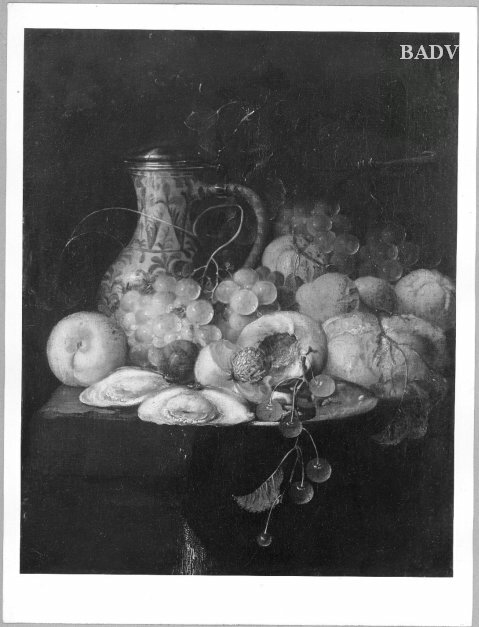 Jan Davidsz. de Heem, stilllife with jug and fruit