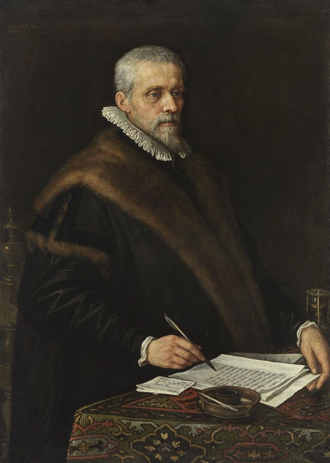 Leandro Bassano, Bildnis des Kaufmanns Leonhard Hermann
