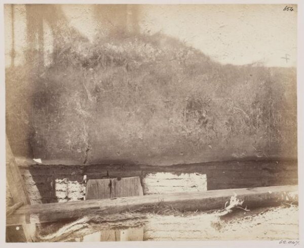 Parker, John Henry, Excavations, 1867 - Guard-house of the seventh Cohort of the Vigili, c. A.D. 230. Graffiti on the plaster of the walls.