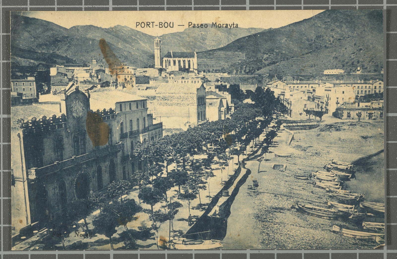 Desconegut, Port-Bou - Paseo Morayta