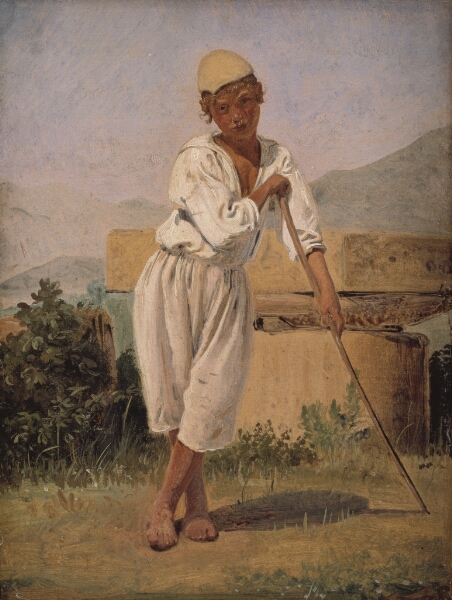 Constantin Hansen, En hyrdedreng fra Pompeji