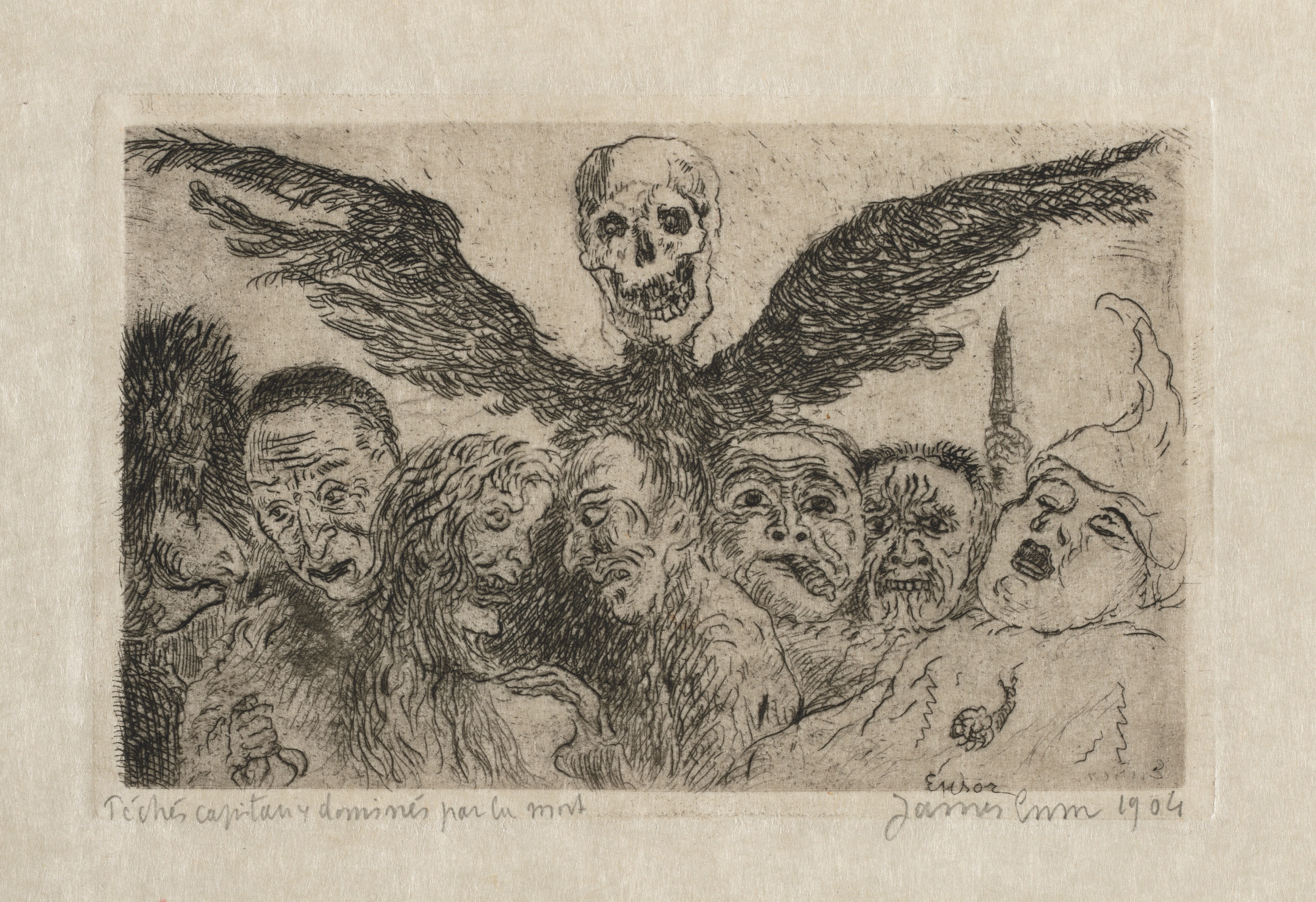 James Ensor, The Seven Deadly Sins