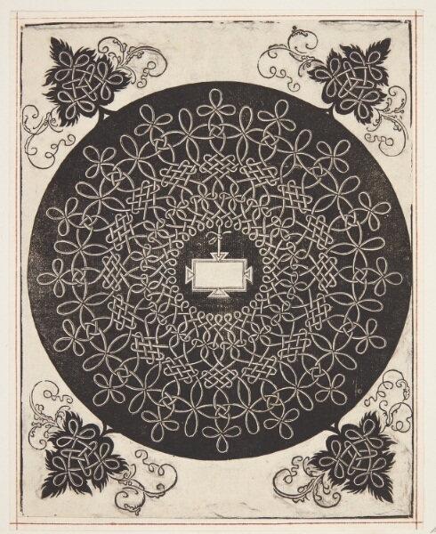 Albrecht Dürer, Knob med rektangulær midte