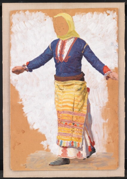 Niels Skovgaard, Dansende kvinde. Megara
