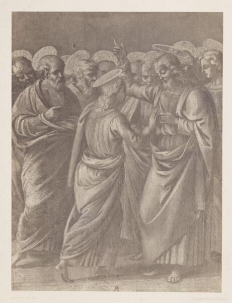 Fenton, Roger, Photograph of Benvenuto Garofalo drawing