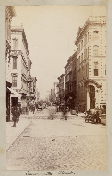 Carleton Watkins, Sacramento Street