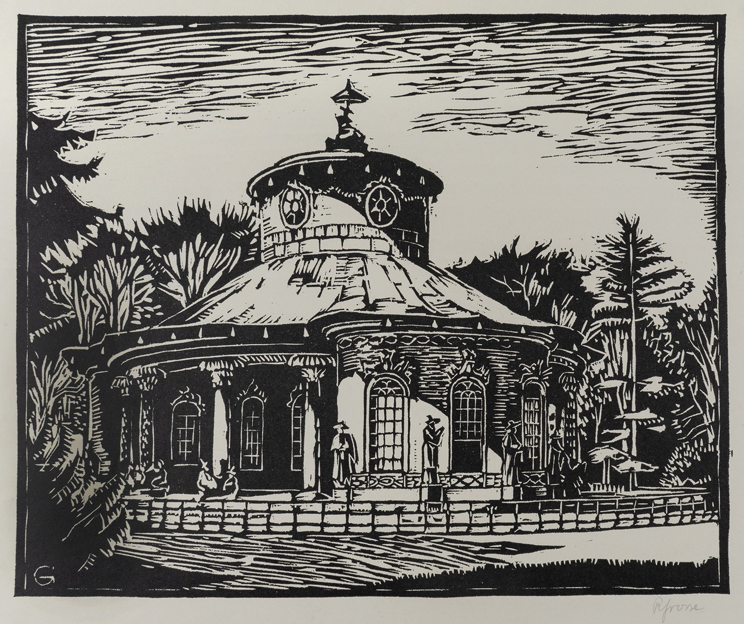 Rudolf Grosse (Architekt), Potsdam-Sanssouci: Chinesisches Teehaus