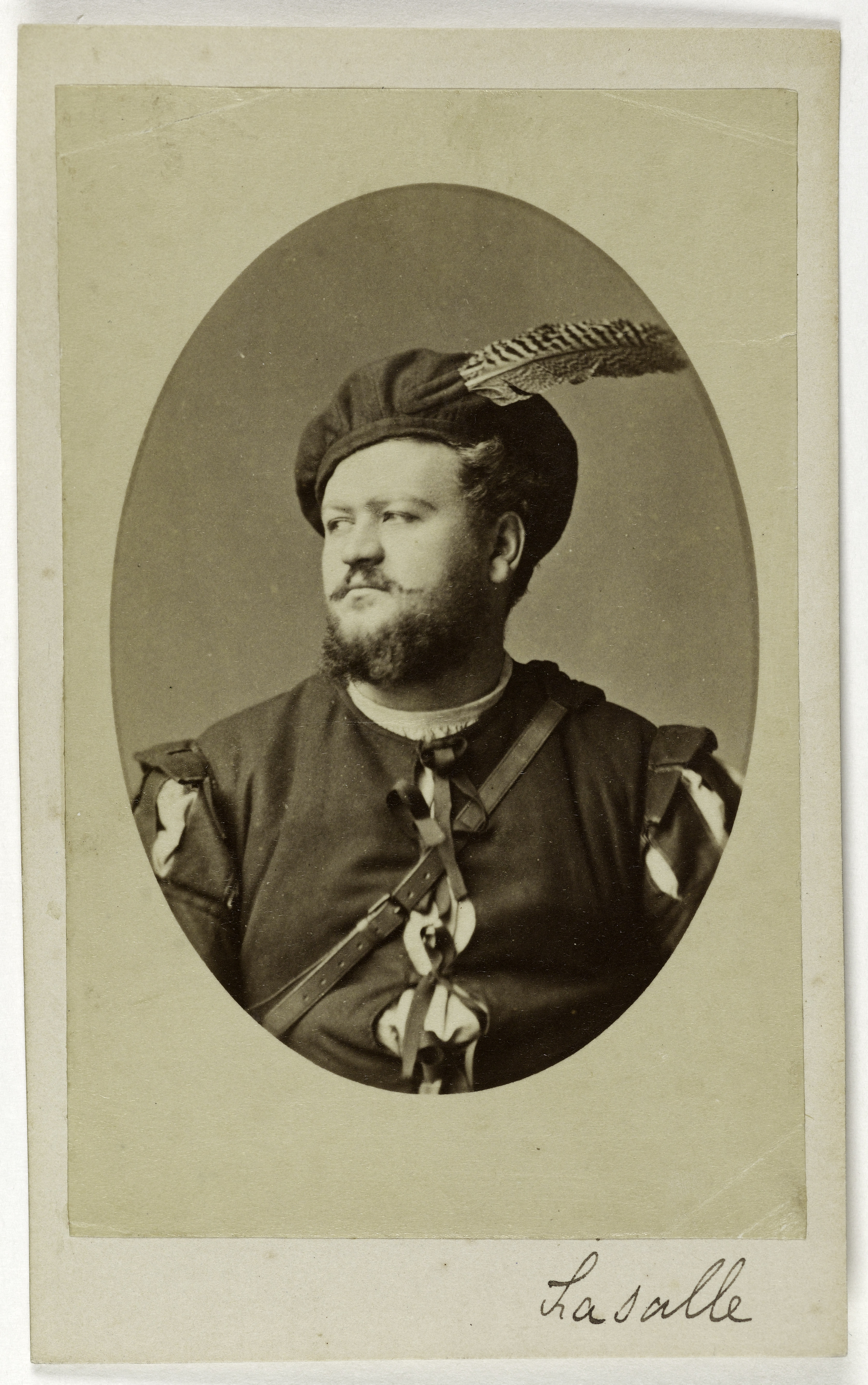 Anonyme, Portrait de Lassalle Jean Louis, (1847-1909), (chanteur lyrique)