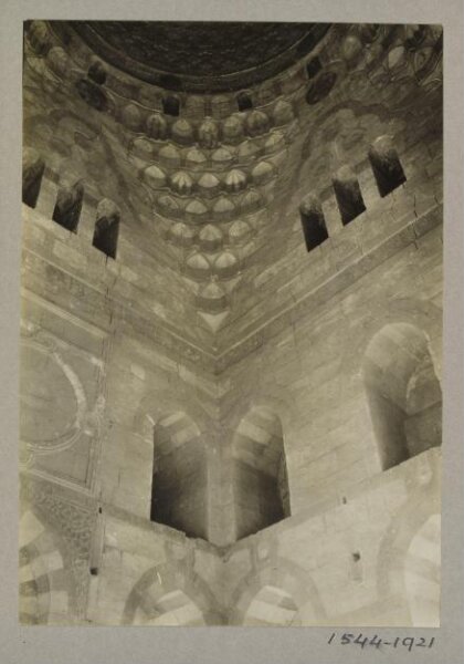K.A.C. Creswell, Pendentive of dome at the mausoleum of Mamluk Sultan al-Zahir Qansuh (Abu Sa‘id), Cairo