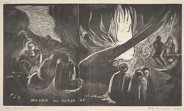 Paul Gauguin, The Devil Speaks