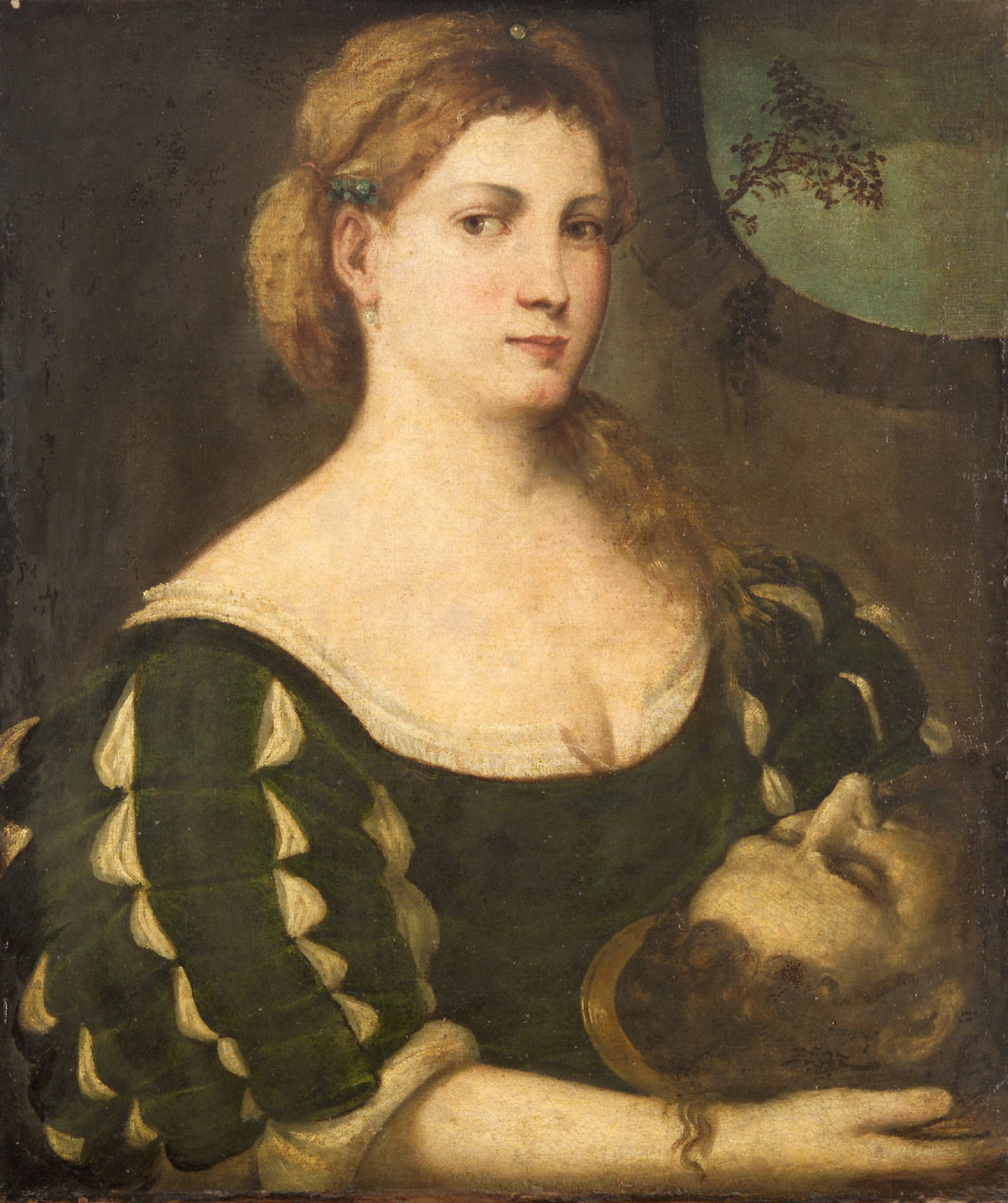 Bonifazio Veronese, Salome with the head of John the Baptist