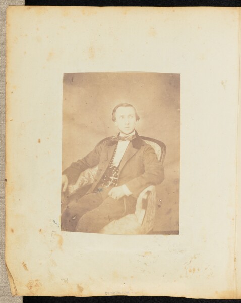 Jakob Höflinger, [Portrait of a man]