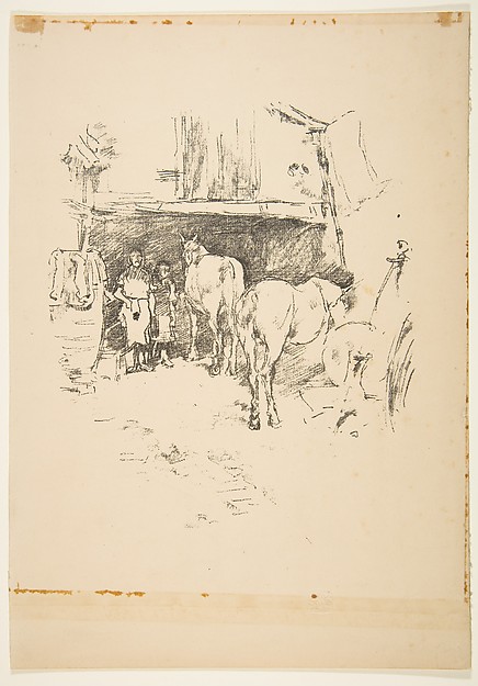 James McNeill Whistler, The Smith's Yard