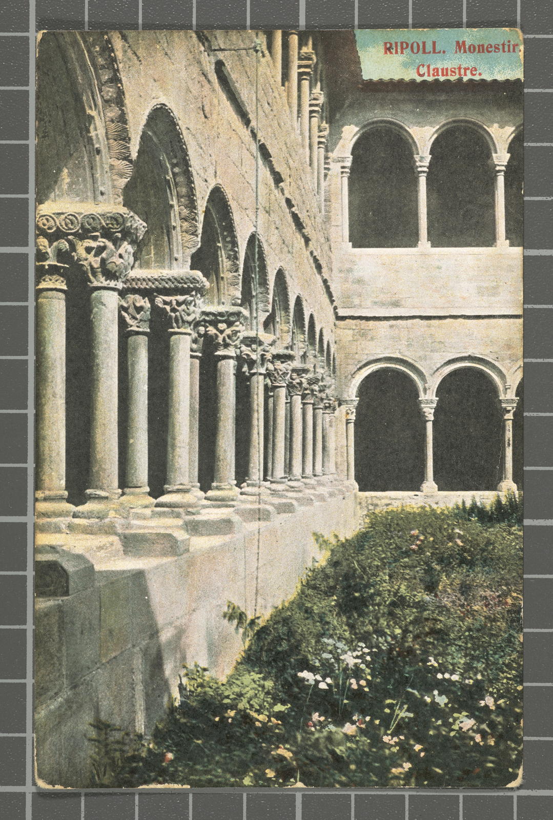 Desconegut, Ripoll. Monestir. Claustre