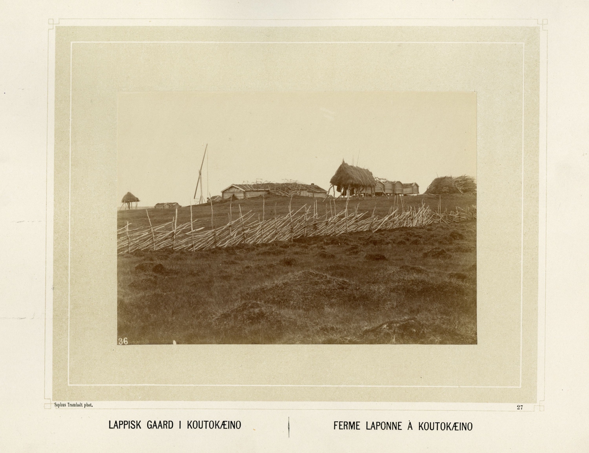 Sophus Tromholt, Billeder fra Lappernes Land/Tableaux du Pays des Lapons
