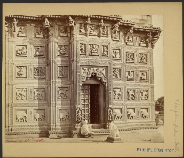 Samuel Bourne, Modern Temple at Delhi