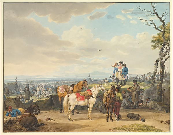 Wilhelm von Kobell, Austrian Soldiers