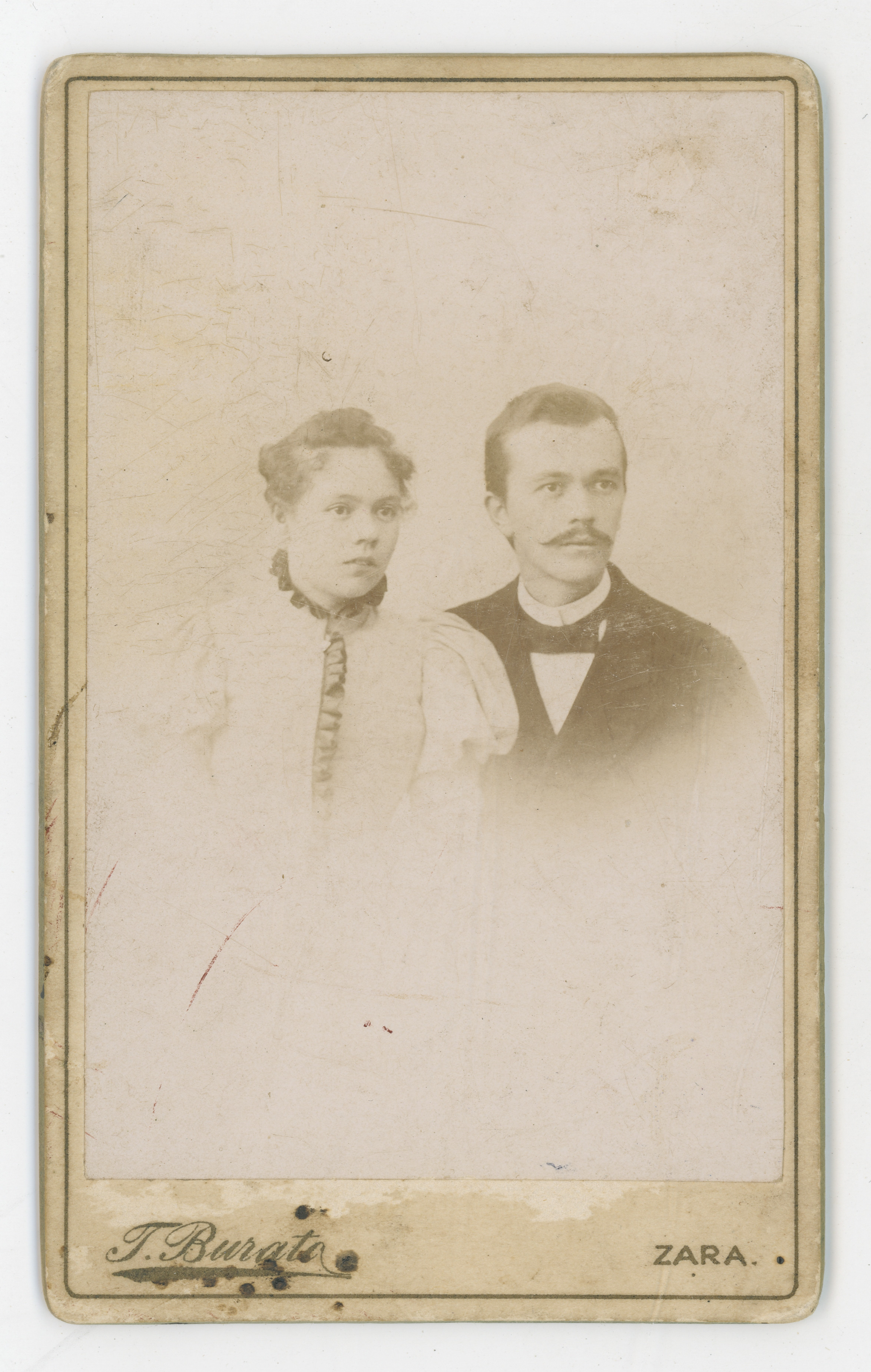 Tomaso (1840-03-27––1910-01-17) Burato, Stipe i Karla Rešetka